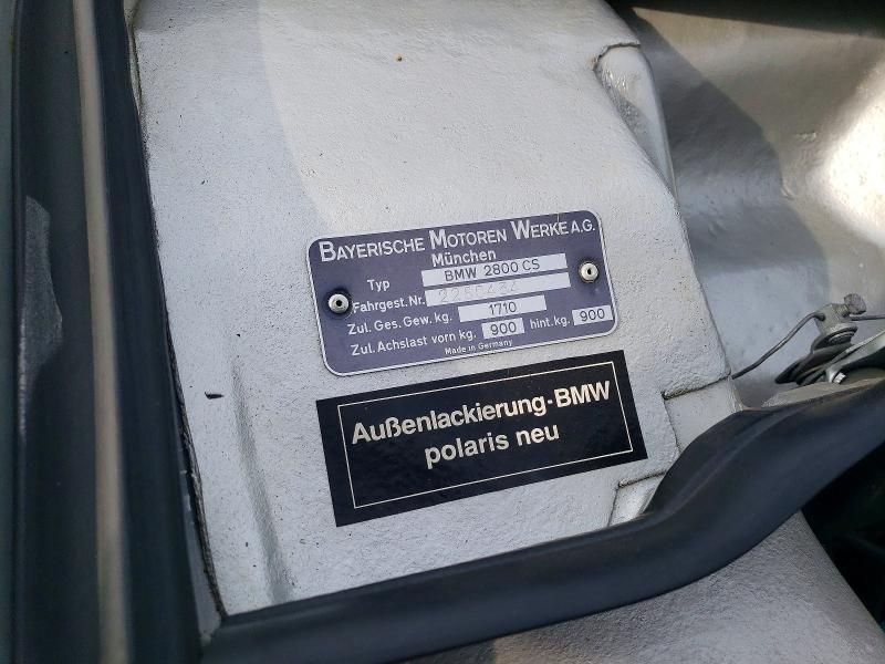 1971 BMW 2800cs