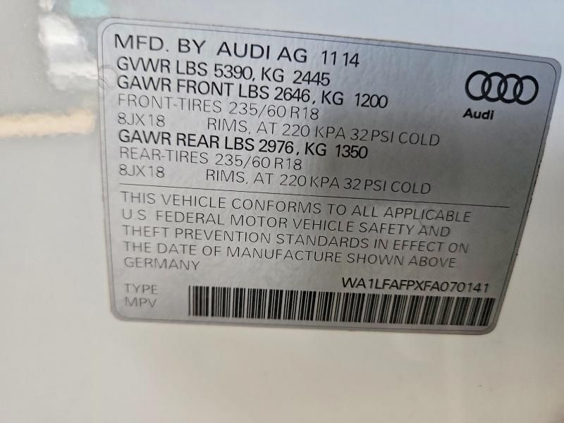 2015 Audi Q5 Premium Plus