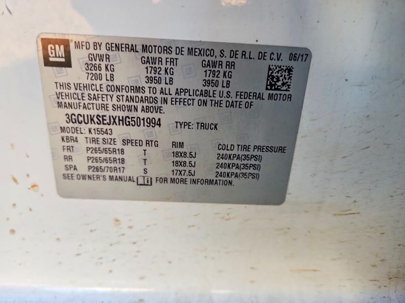 2017 Chevrolet Silverado K1500 ltz