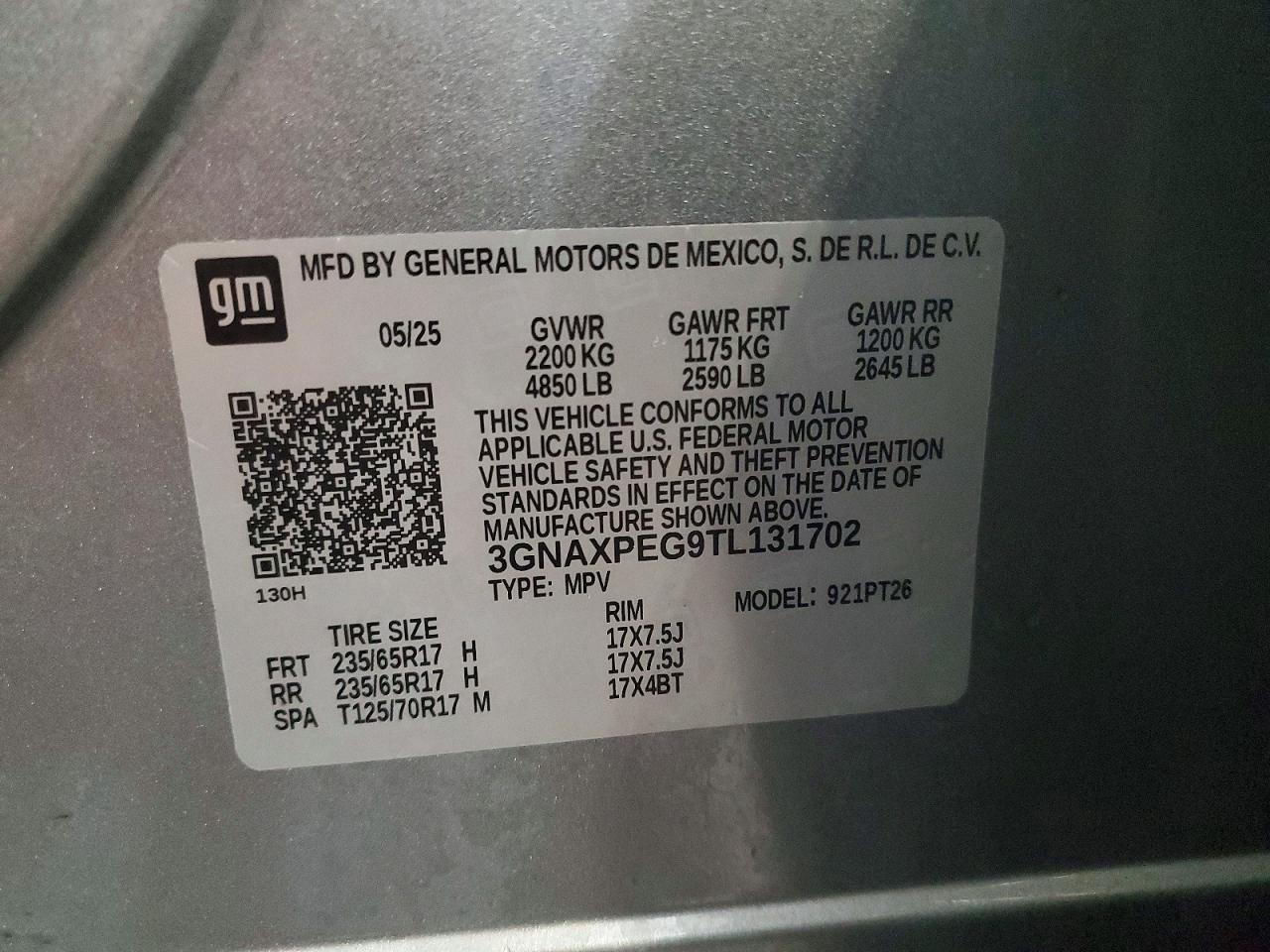 2026 Chevrolet Equinox lt