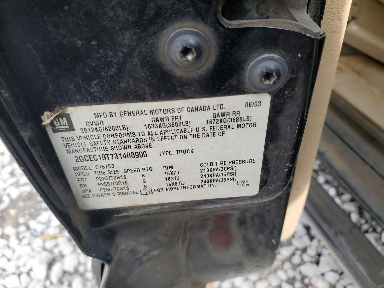 2003 Chevrolet Silverado C1500