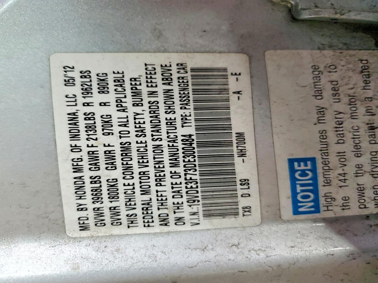 2013 Acura Ilx Hybrid Tech