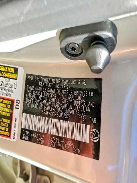 2025 Lexus Es 300h Base