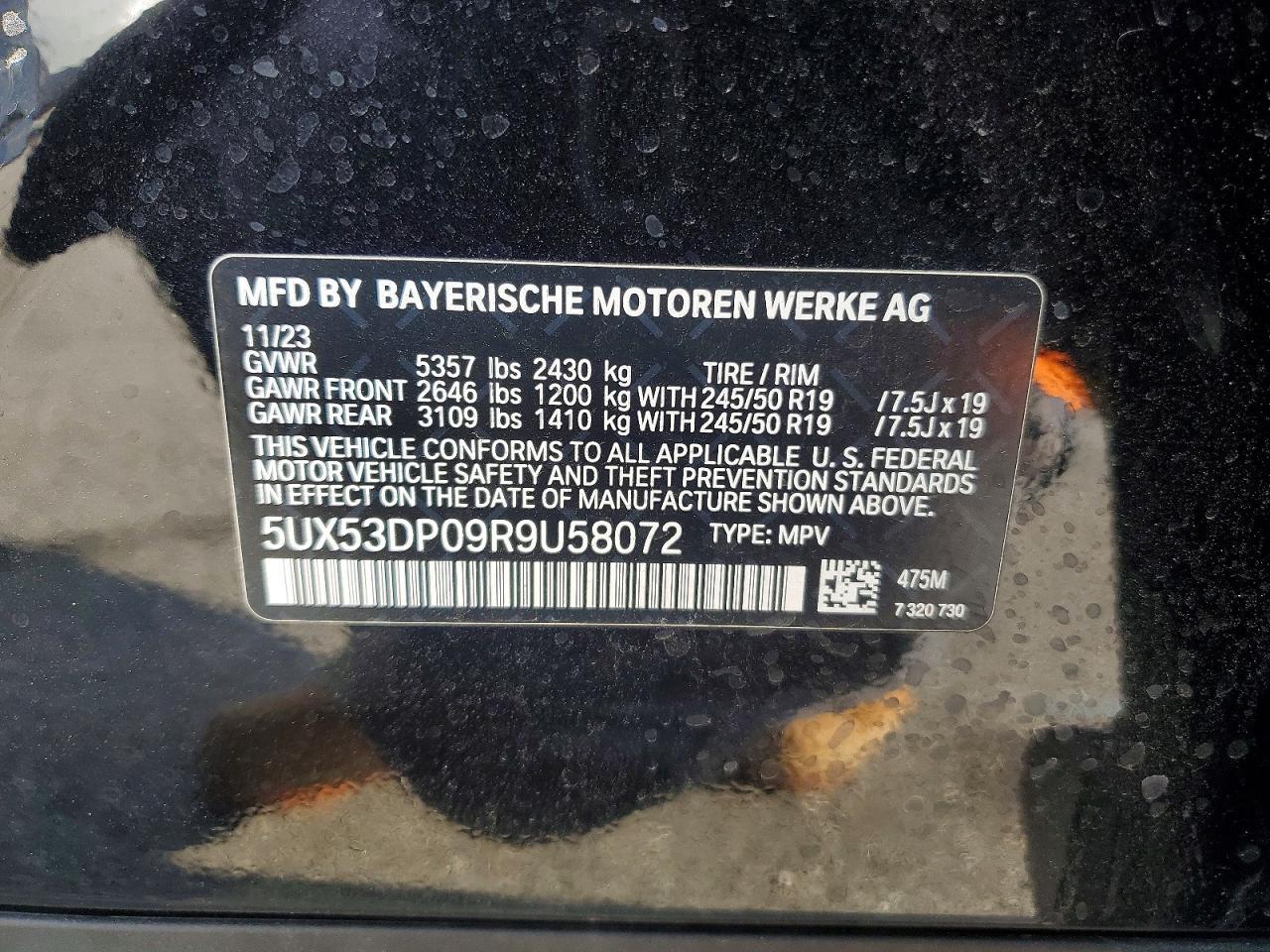 2024 BMW X3 Xdrive30i
