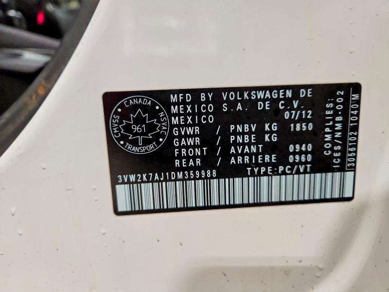 2013 Volkswagen Jetta Base