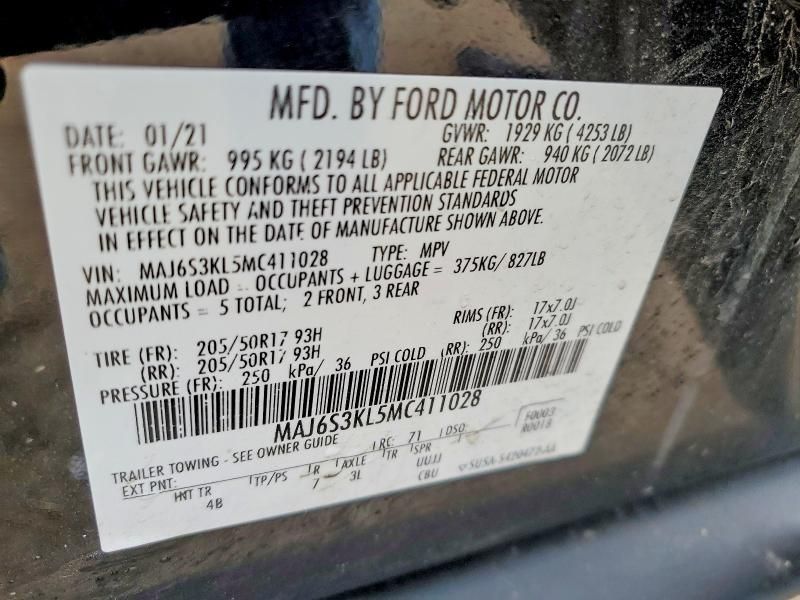 2021 Ford Ecosport Titanium