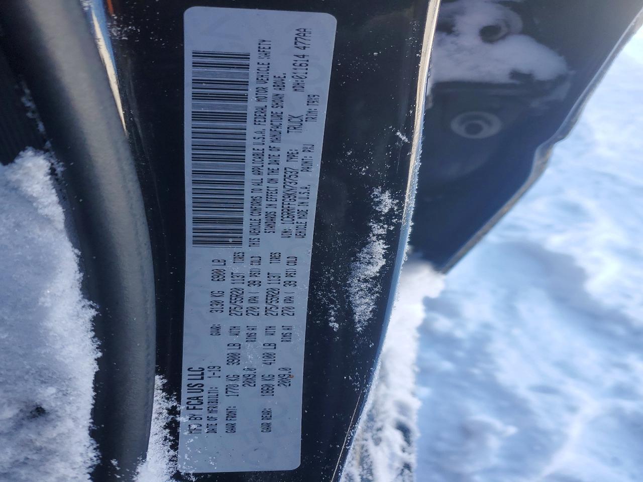 2019 Dodge Ram 1500 big Horn/lone Star