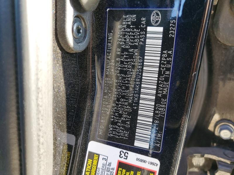 2024 Toyota Camry xse