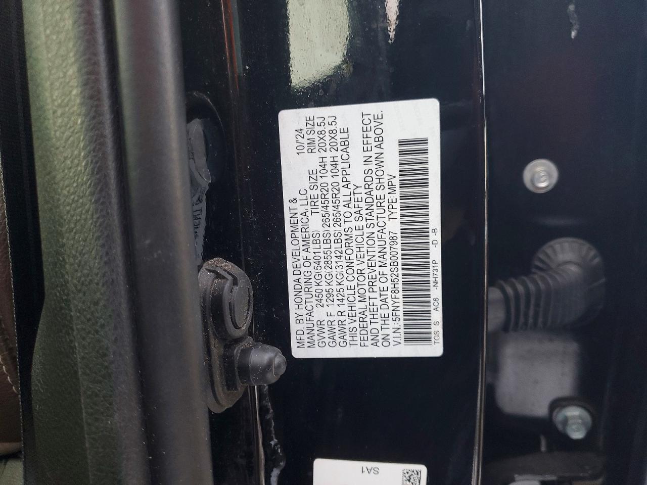 2025 Honda Passport exl