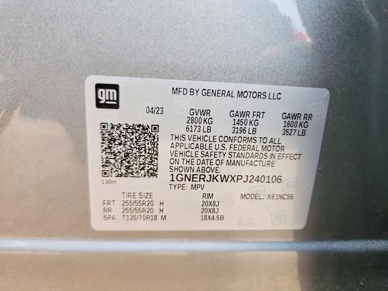 2023 Chevrolet Traverse rs