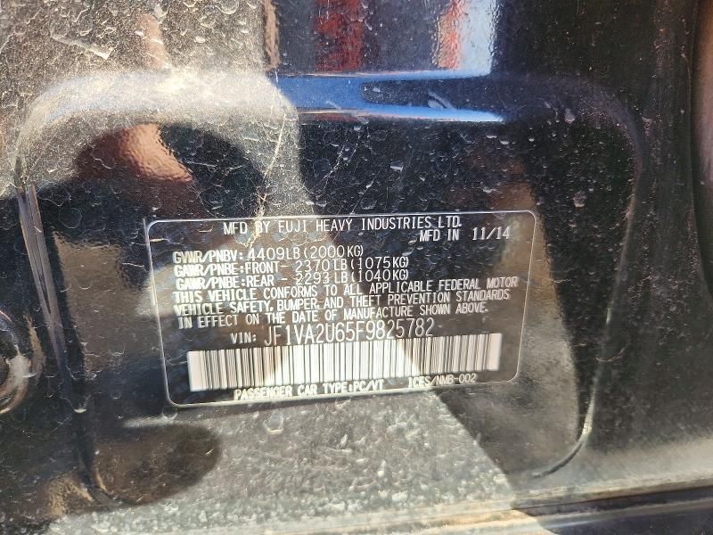 2015 Subaru Wrx sti Limited