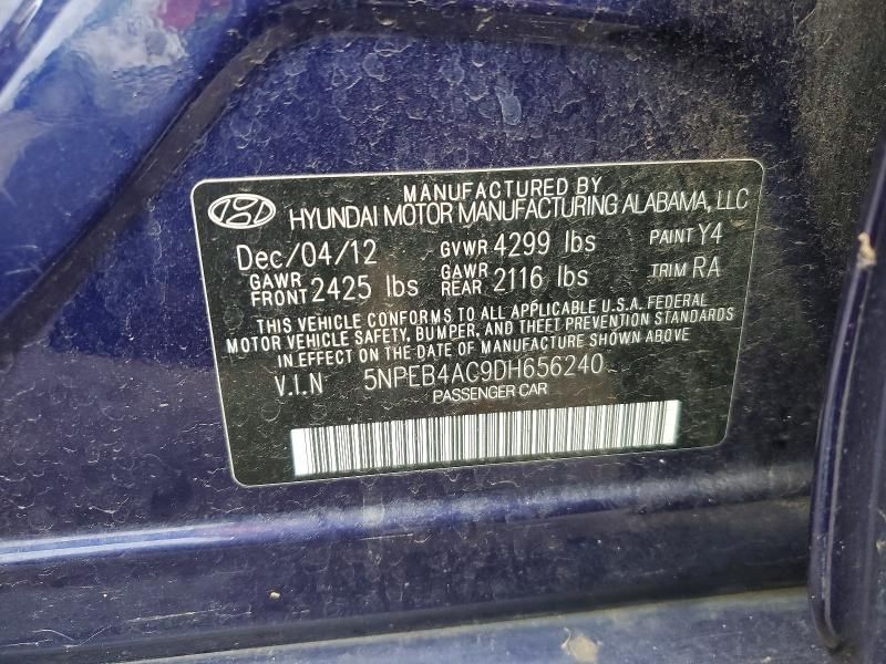 2013 Hyundai Sonata gls