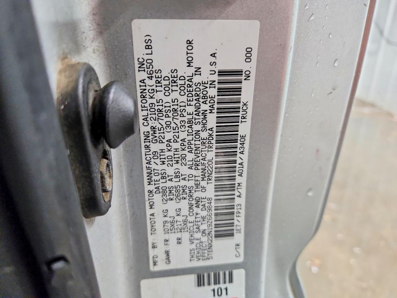 2009 Toyota Tacoma Base