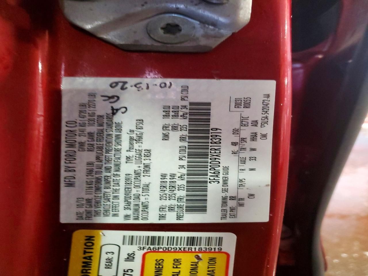 2014 Ford Fusion Titanium