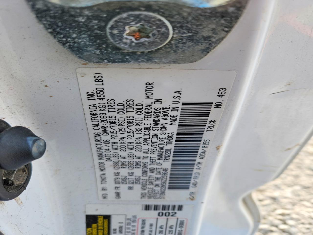 2006 Toyota Tacoma