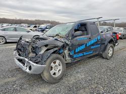 Salvage trucks for sale at Gastonia, NC auction: 2005 Niss Frontier King Cab LE
