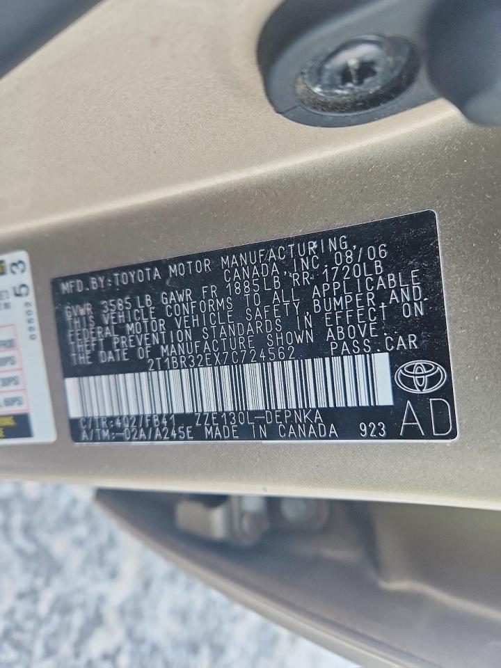 2007 Toyota Corolla ce
