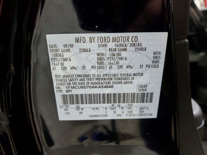 2010 Ford Escape xlt