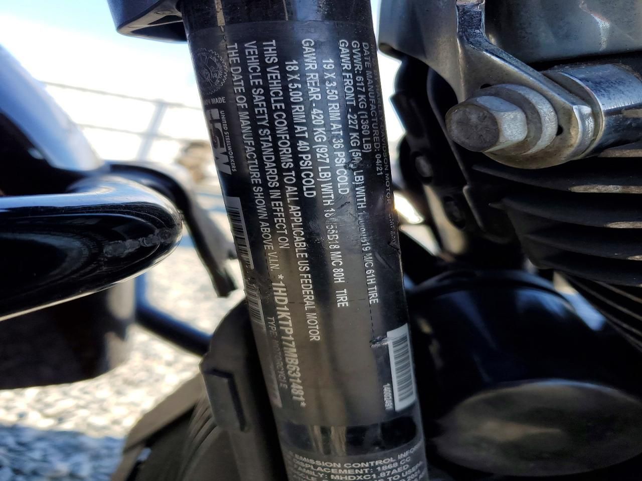 2021 Harley-Davidson Fltrxs