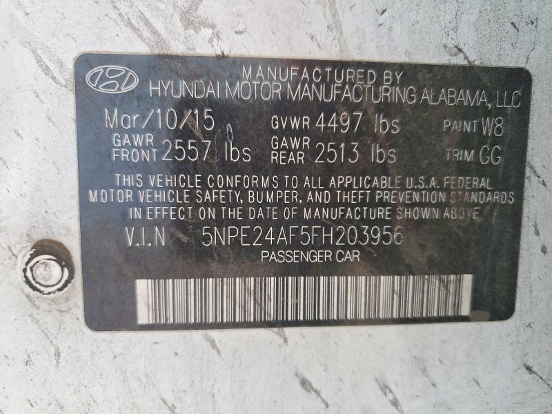 2015 Hyundai Sonata se