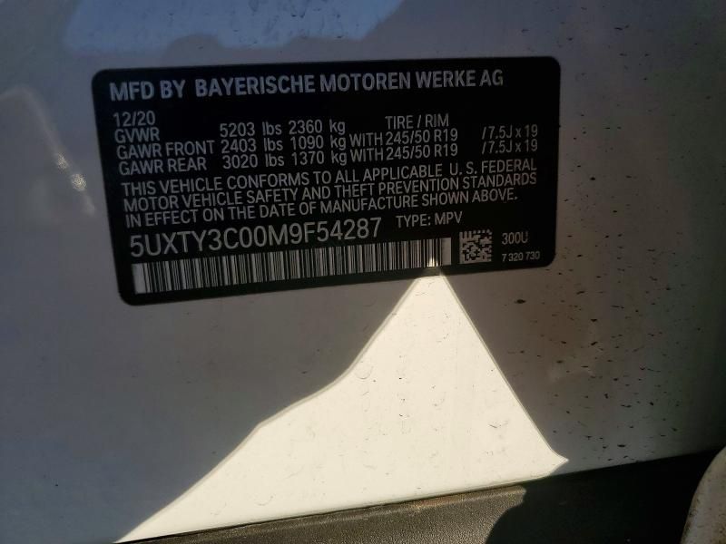 2021 BMW X3 Sdrive30i