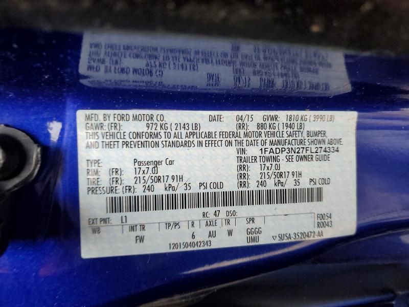 2015 Ford Focus Titanium