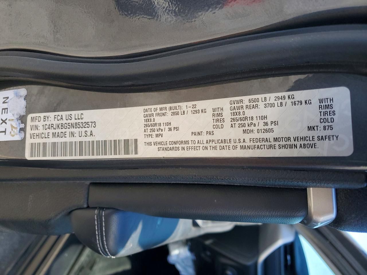 2022 Jeep Grand Cherokee l Limited