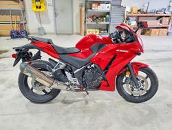 Salvage cars for sale from Copart Chambersburg, PA: 2015 Honda CBR300 RA