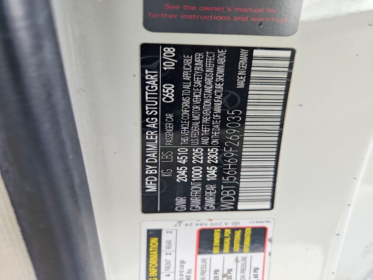 2009 Mercedes-Benz Clk 350