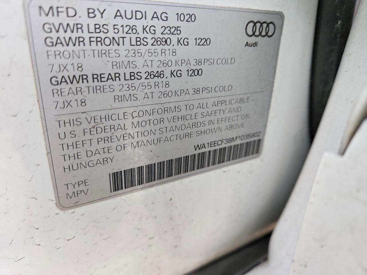 2021 Audi Q3 Premium Plus s Line 45