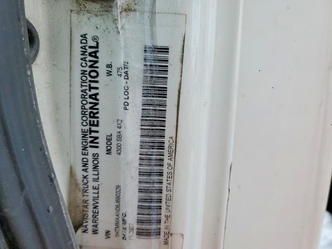 2008 International 4300 Utility / Service Truck