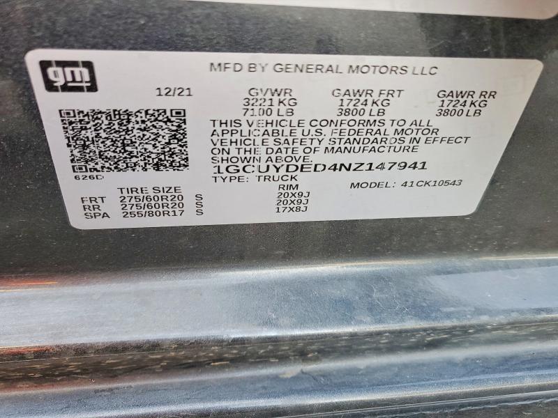 2022 Chevrolet Silverado ltd K1500 lt