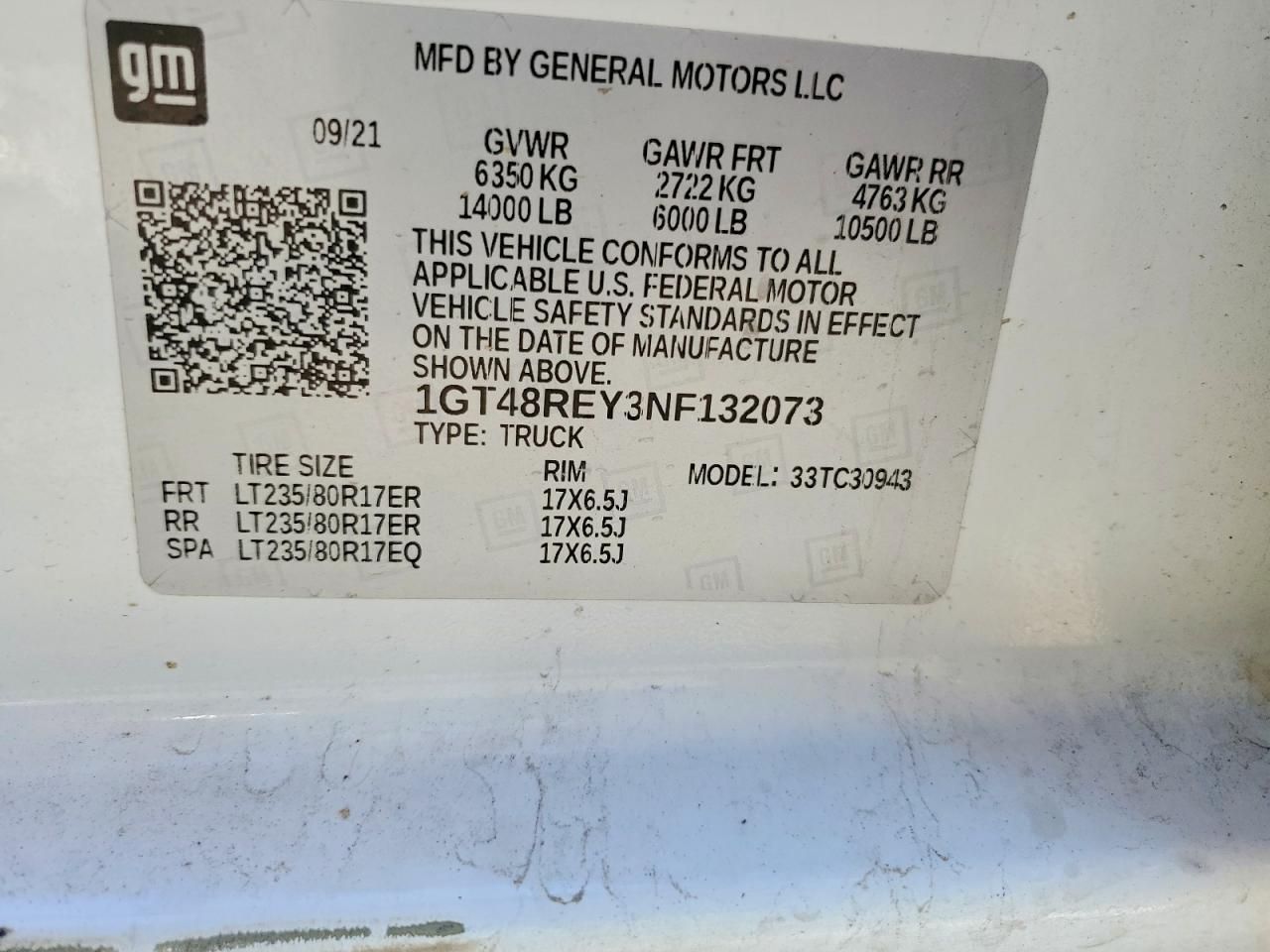 2022 GMC Sierra C3500 sle