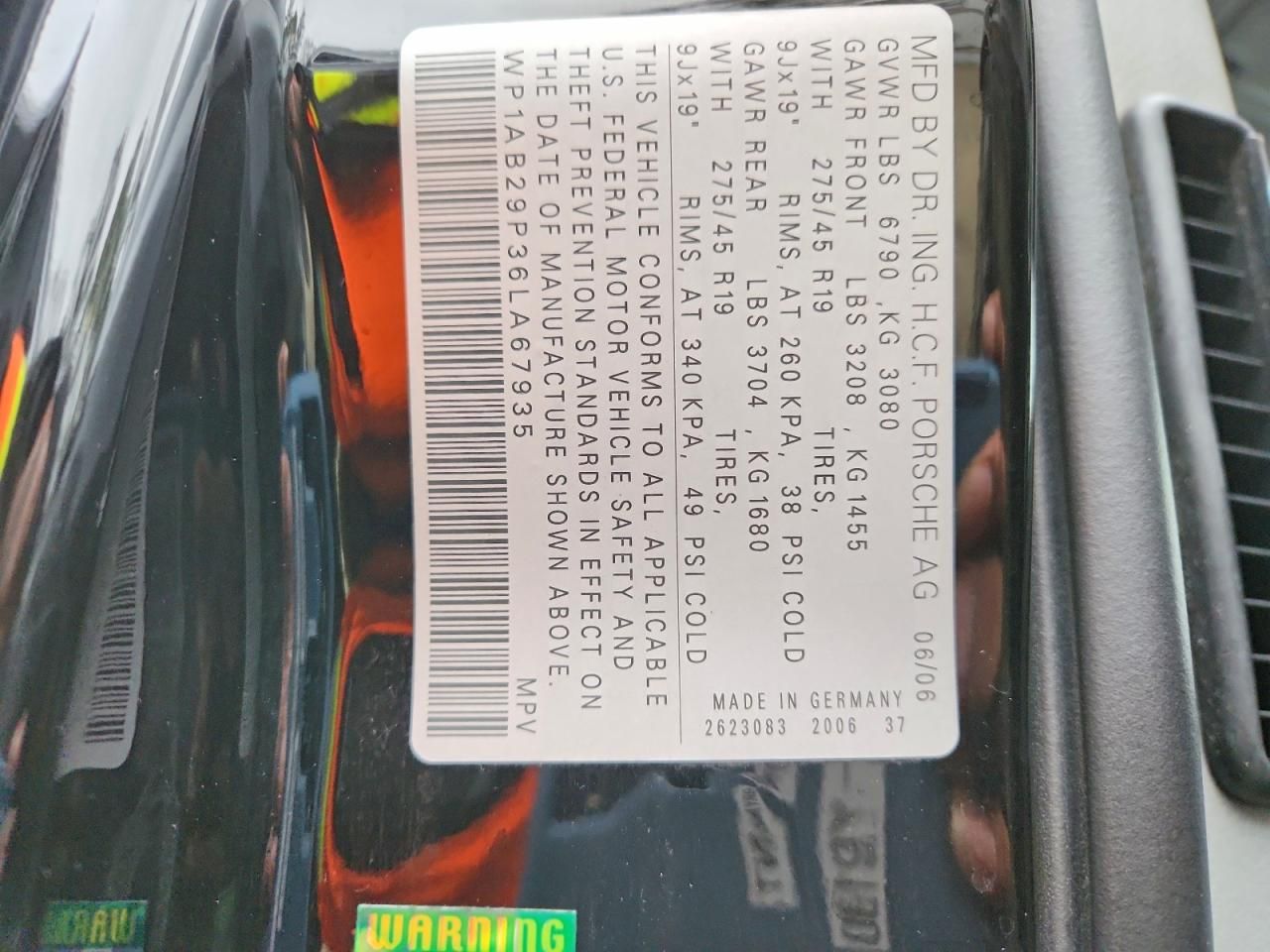 2006 Porsche Cayenne s