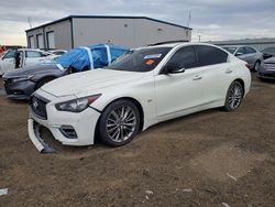 Salvage cars for sale from Copart Waldorf, MD: 2019 Infiniti Q50 Luxe