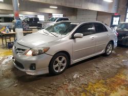 Salvage cars for sale from Copart Indianapolis, IN: 2011 Toyota Corolla Base