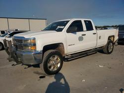 Chevrolet salvage cars for sale: 2015 Chevrolet Silverado K2500 Heavy Duty