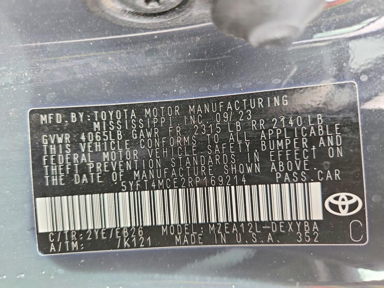 2024 Toyota Corolla xse