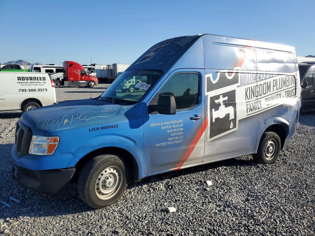2021 Nissan NV 2500 Utility / Service Van