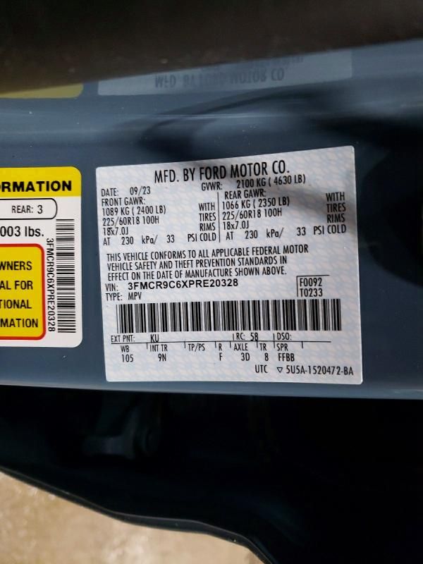 2023 Ford Bronco Sport Outer Banks