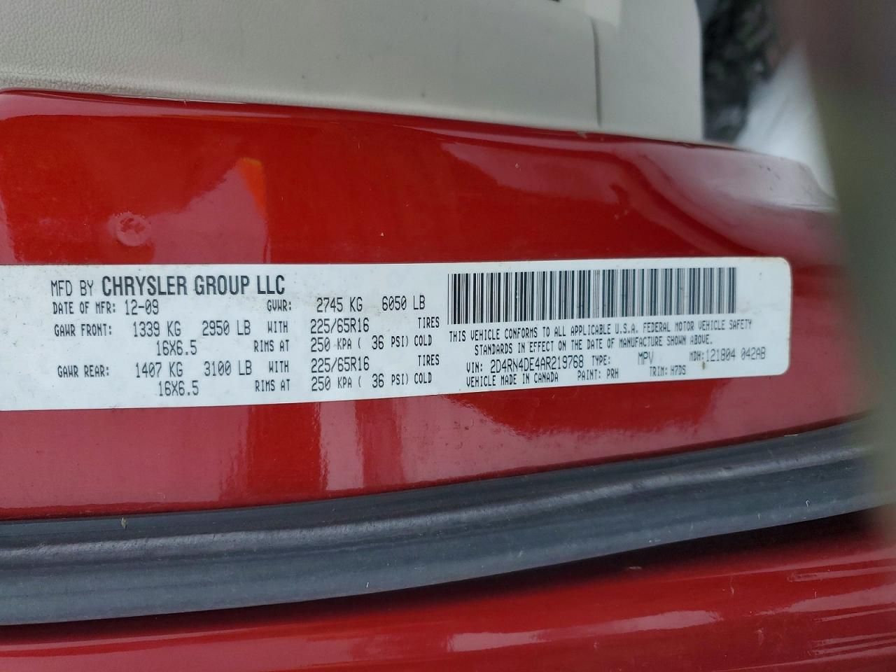 2010 Dodge Grand Caravan se