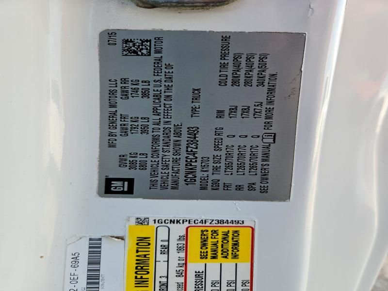 2015 Chevrolet Silverado K1500