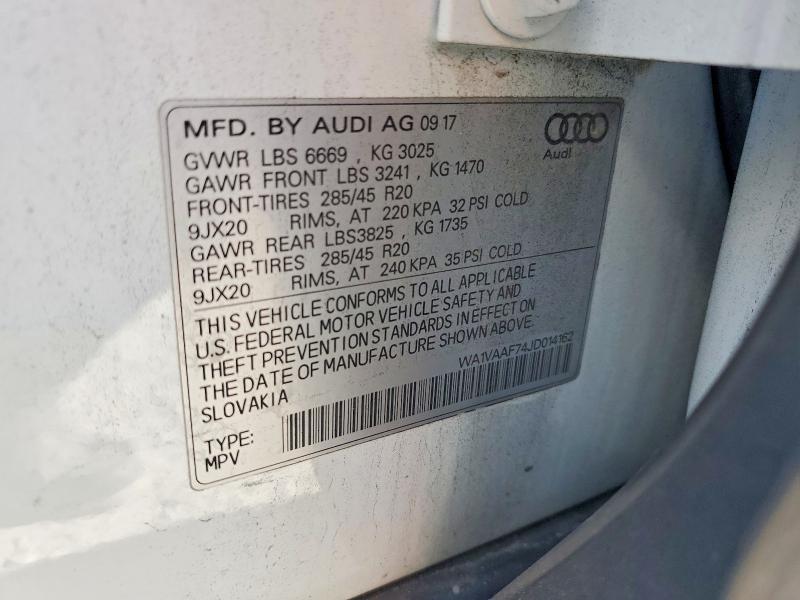 2018 Audi Q7 Prestige