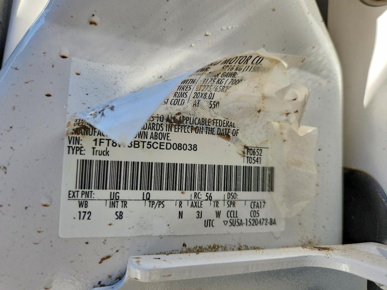 2012 Ford F350 Super Duty