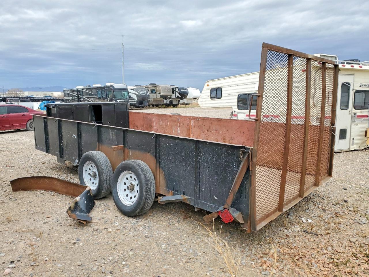 2023 Utility 2023 Homemade 7X16 Dump Trailer TA