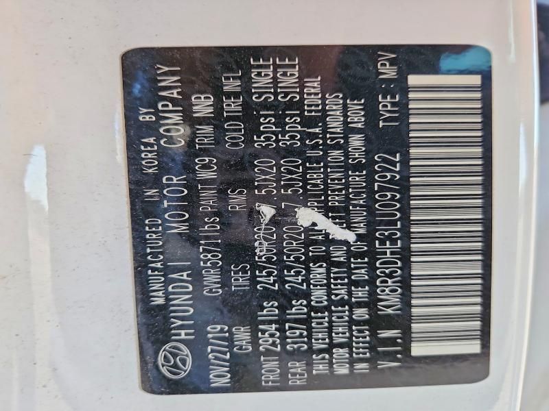 2020 Hyundai Palisade sel