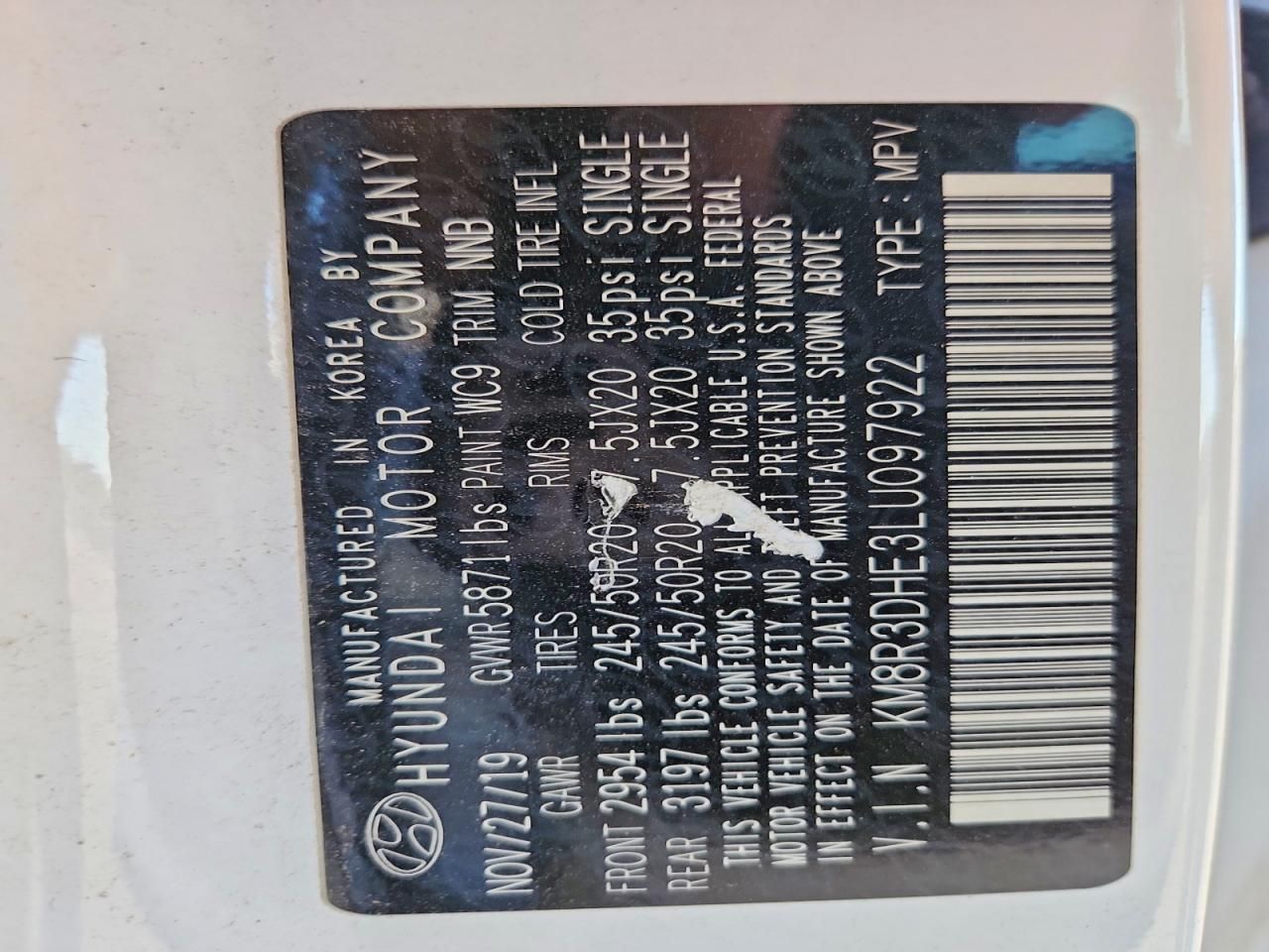 2020 Hyundai Palisade sel