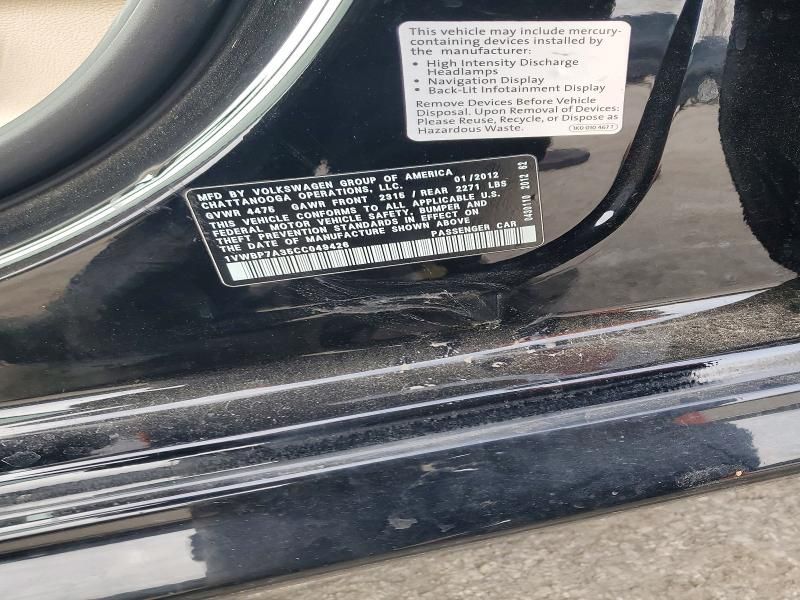 2012 Volkswagen Passat se