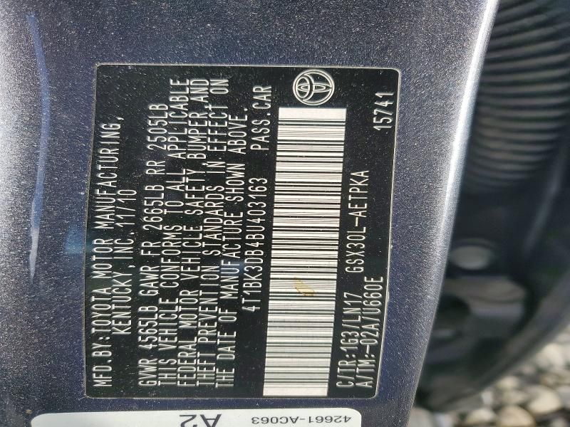 2011 Toyota Avalon Base