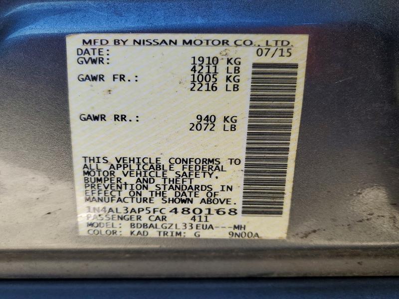 2015 Nissan Altima 2.5